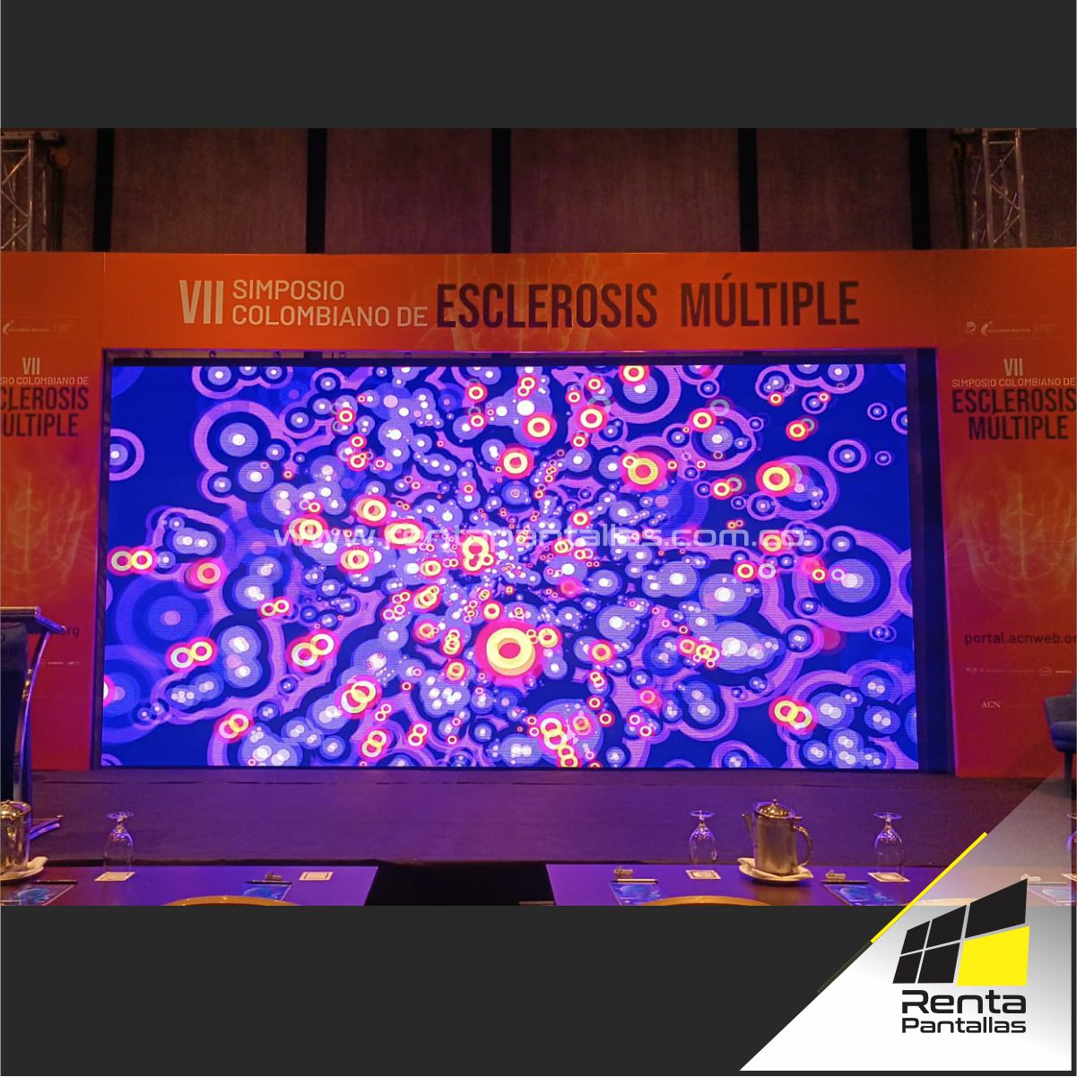 Pantalla Led 6x3mts Santa Marta