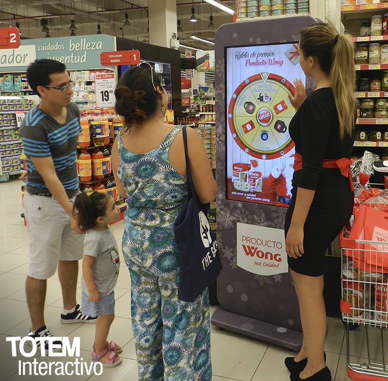 Totem interactivo touch en Santa Marta