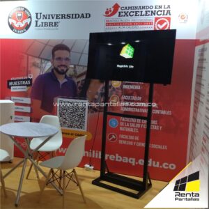Pantalla Televisor con Base Movil