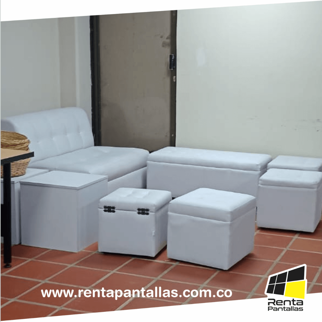 Alquiler de Puff 1 Puestos