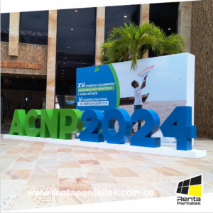 Alquiler de Letras Gigantes 3D
